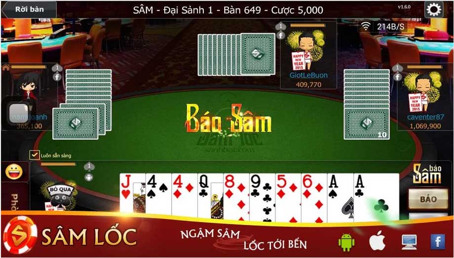 sam loc 1 - Hướng Dẫn Cách Chơi Sâm Lốc Từ A - Z